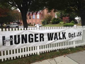 hunger walk banner