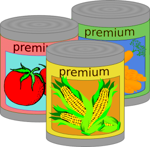 canned veggies drawing